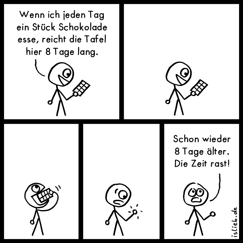 Comic: Schokolade 1