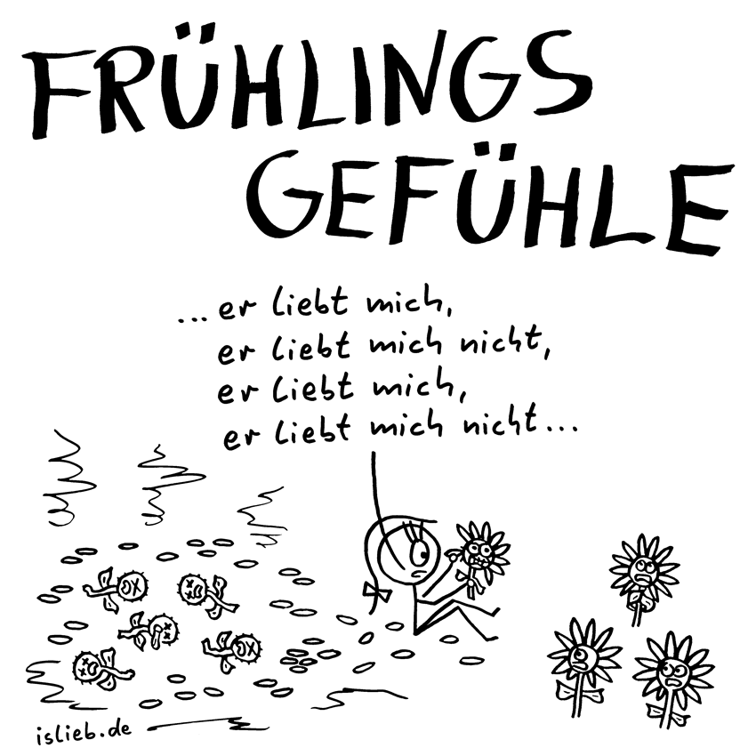 Cartoon: Frühlingsgefühle 1
