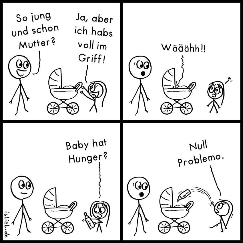 Comic: Junge Mütter 1
