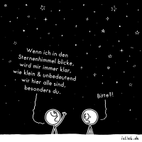 Klein und unbedeutend