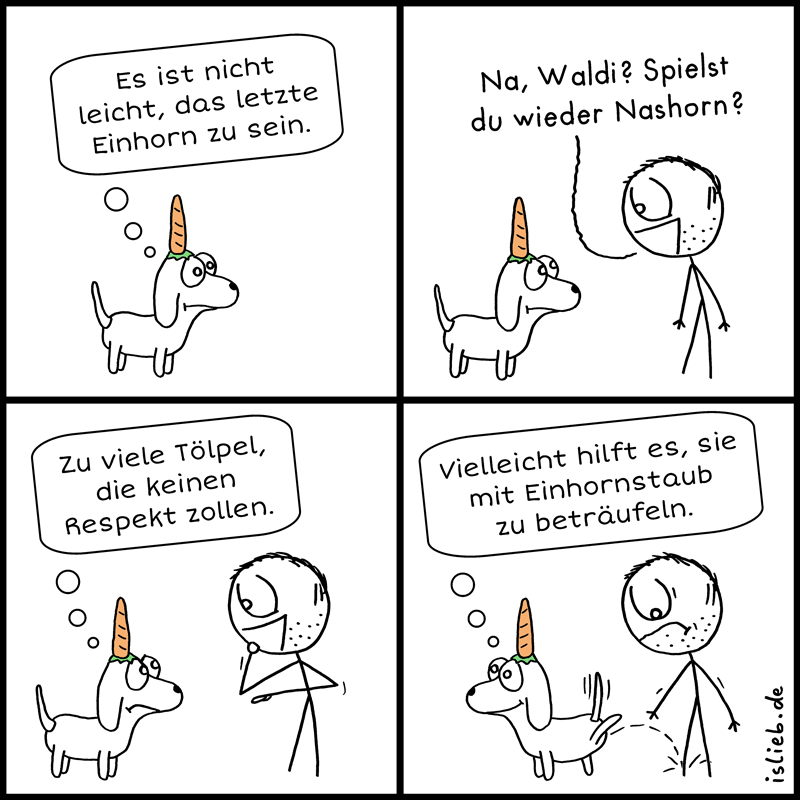 Comic: Das letzte Einhorn 1