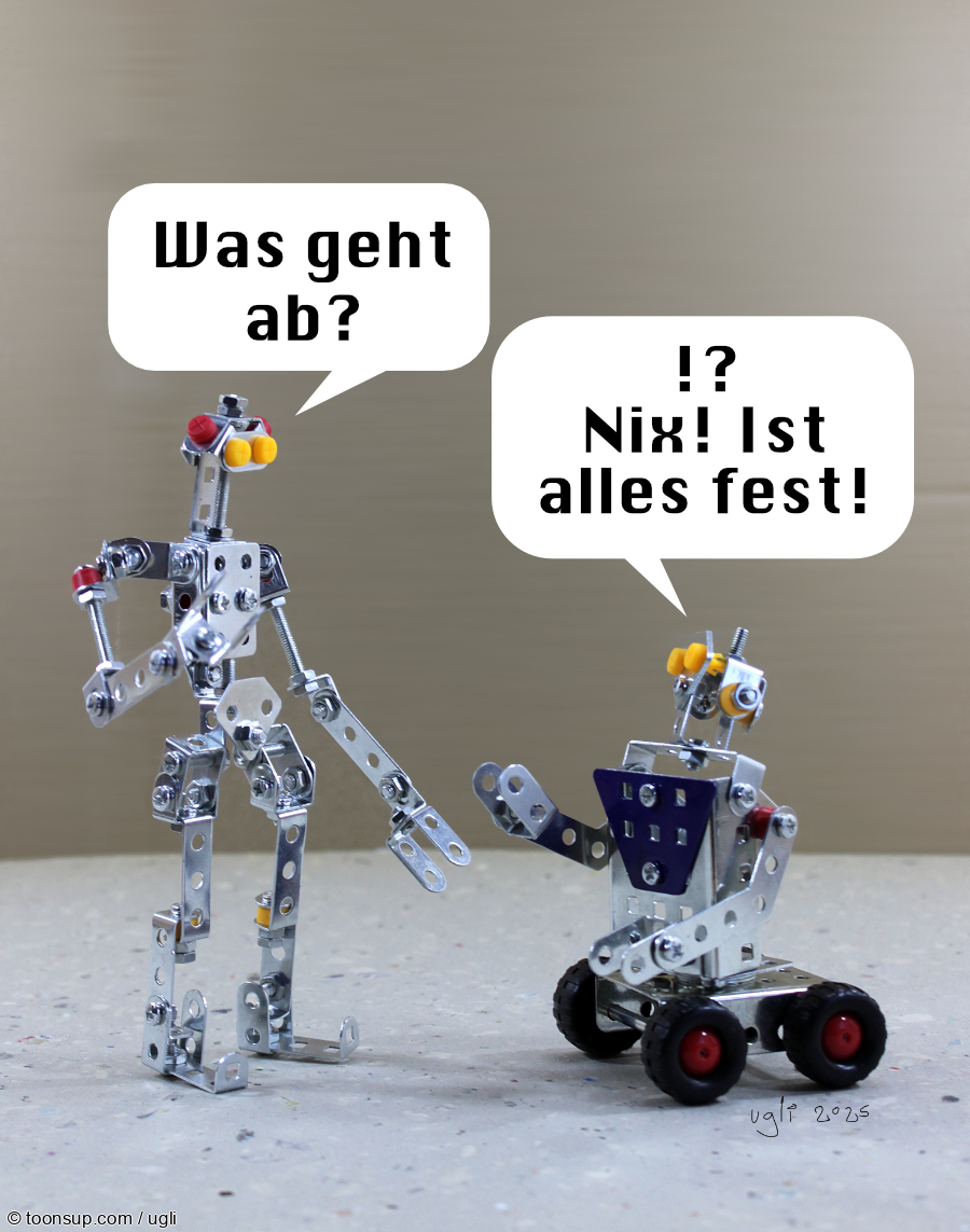Cartoon: Was geht ab? 1