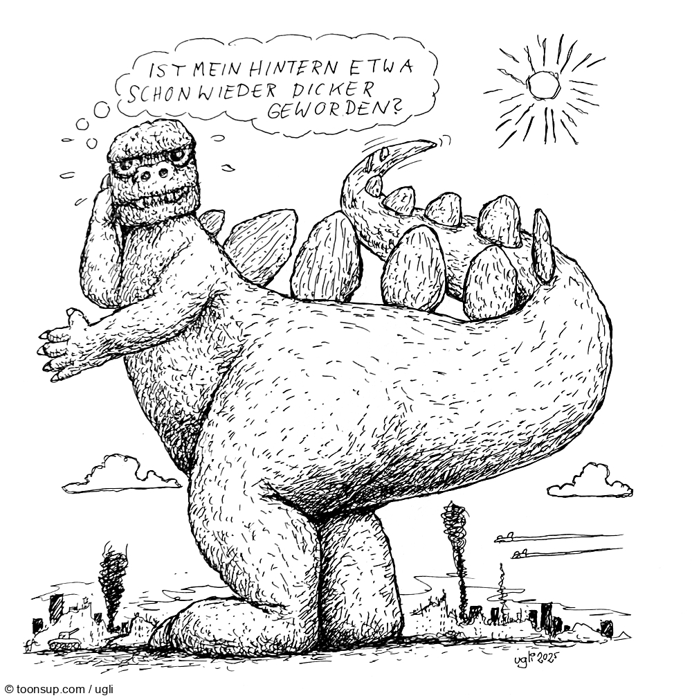 Cartoon: Monsterprobleme 1
