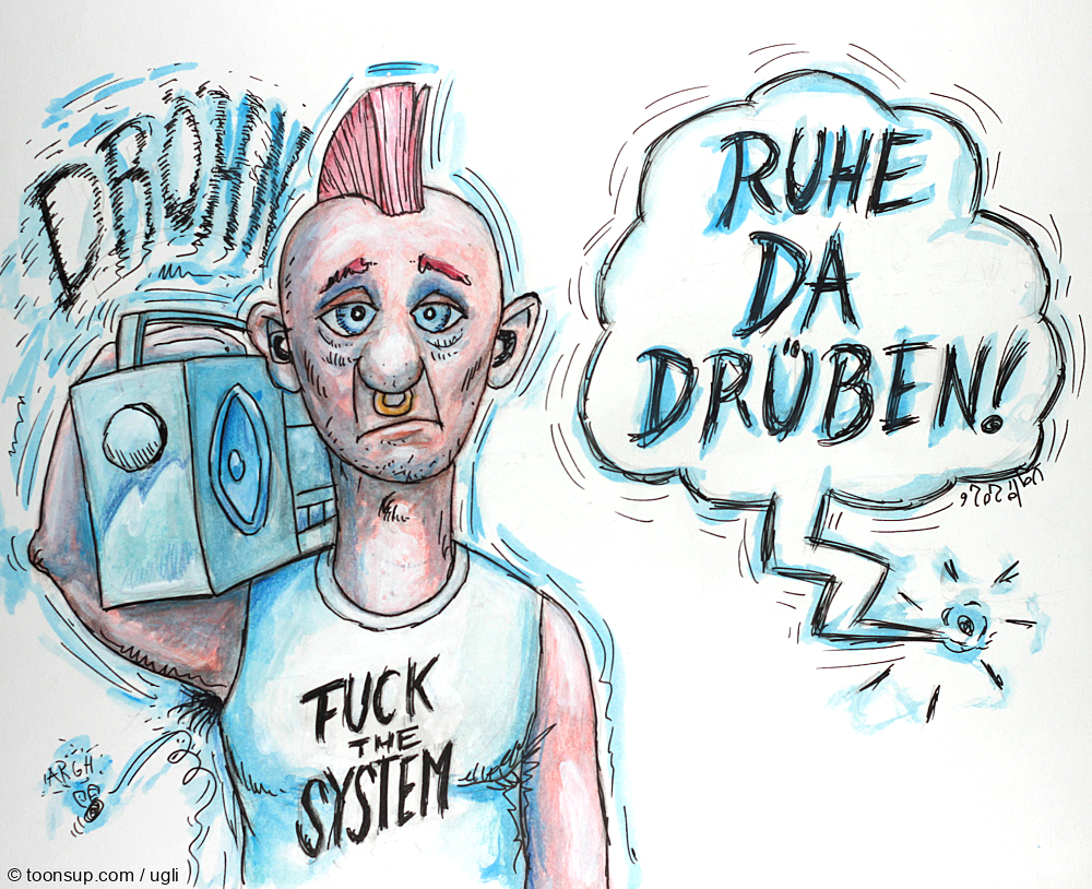 Cartoon: Unsere Nachbarn im Paralleluniversum 1