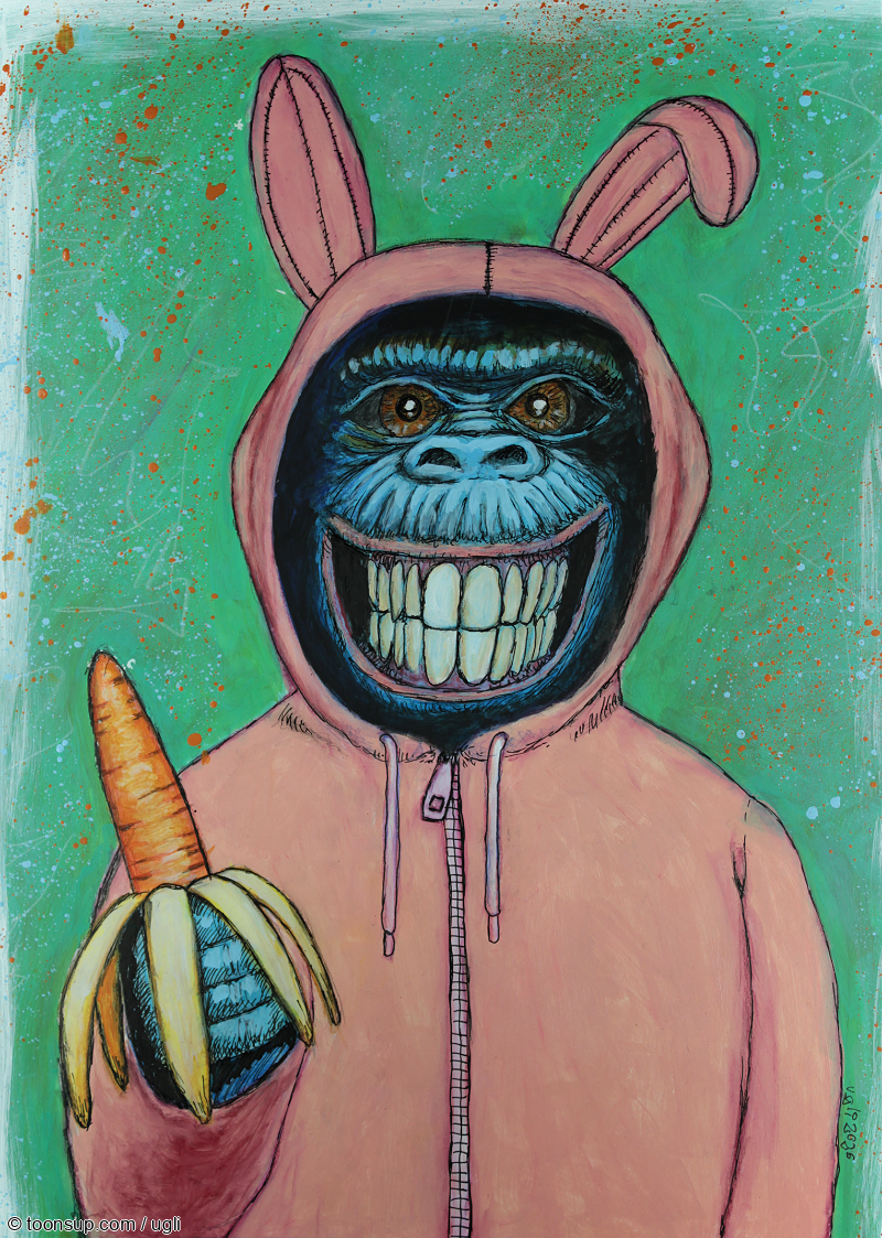 Illustration: Falscher Hase 1