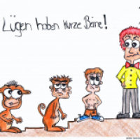 Lügen haben kurze Beine !!!
