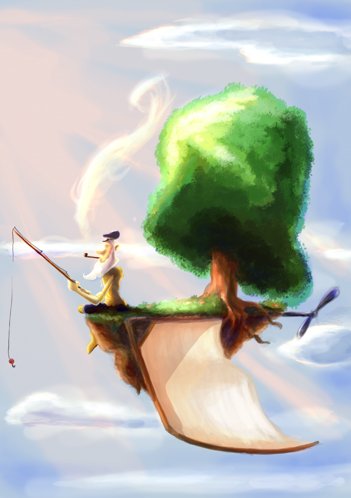 Illustration: Catching air 1