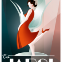 Werbeplakat Art Deco