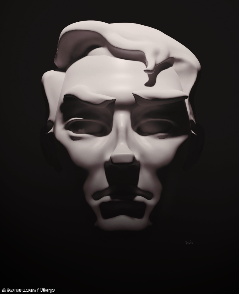 Illustration: blender sculpting 1