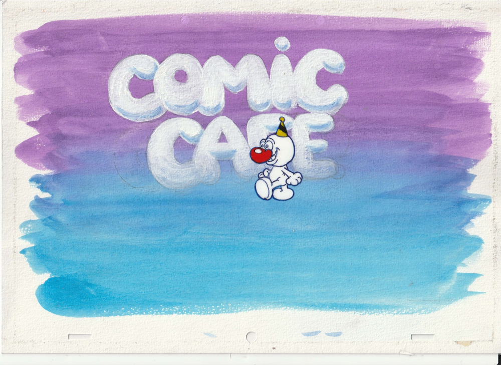 Illustration: Comic Cafe Cel-Setup 1