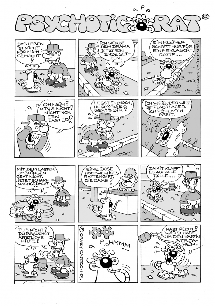 Comic: Psychotic Rat 1