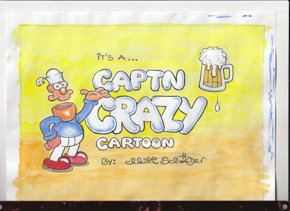 Illustration: It´s A Captn Crazy Cartoon! 1