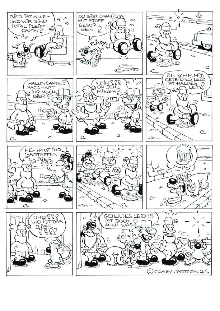 Comic: Geteiltes Leid 1