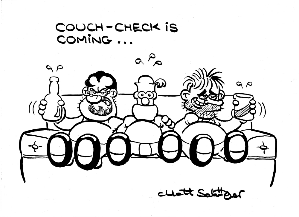 Illustration: Couch-Check is coming... 1