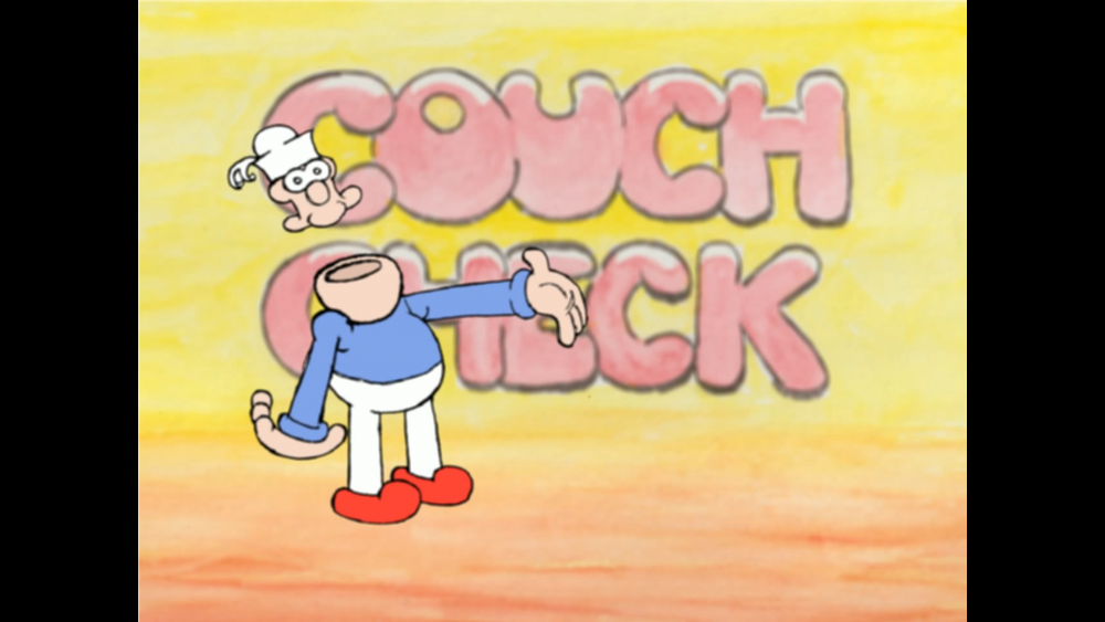 Cartoon: Couch Check Intro Animation 1