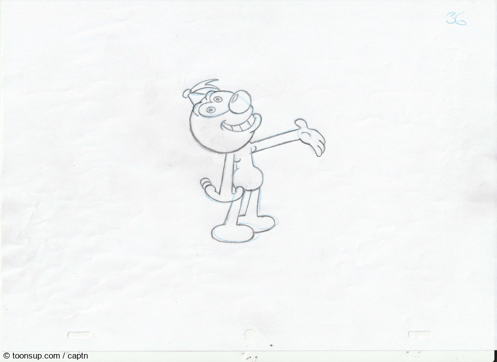 Cartoon: "Nutty Presents"  Cleanup Animation 1
