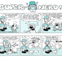 Super- Nerd Doppelstrip