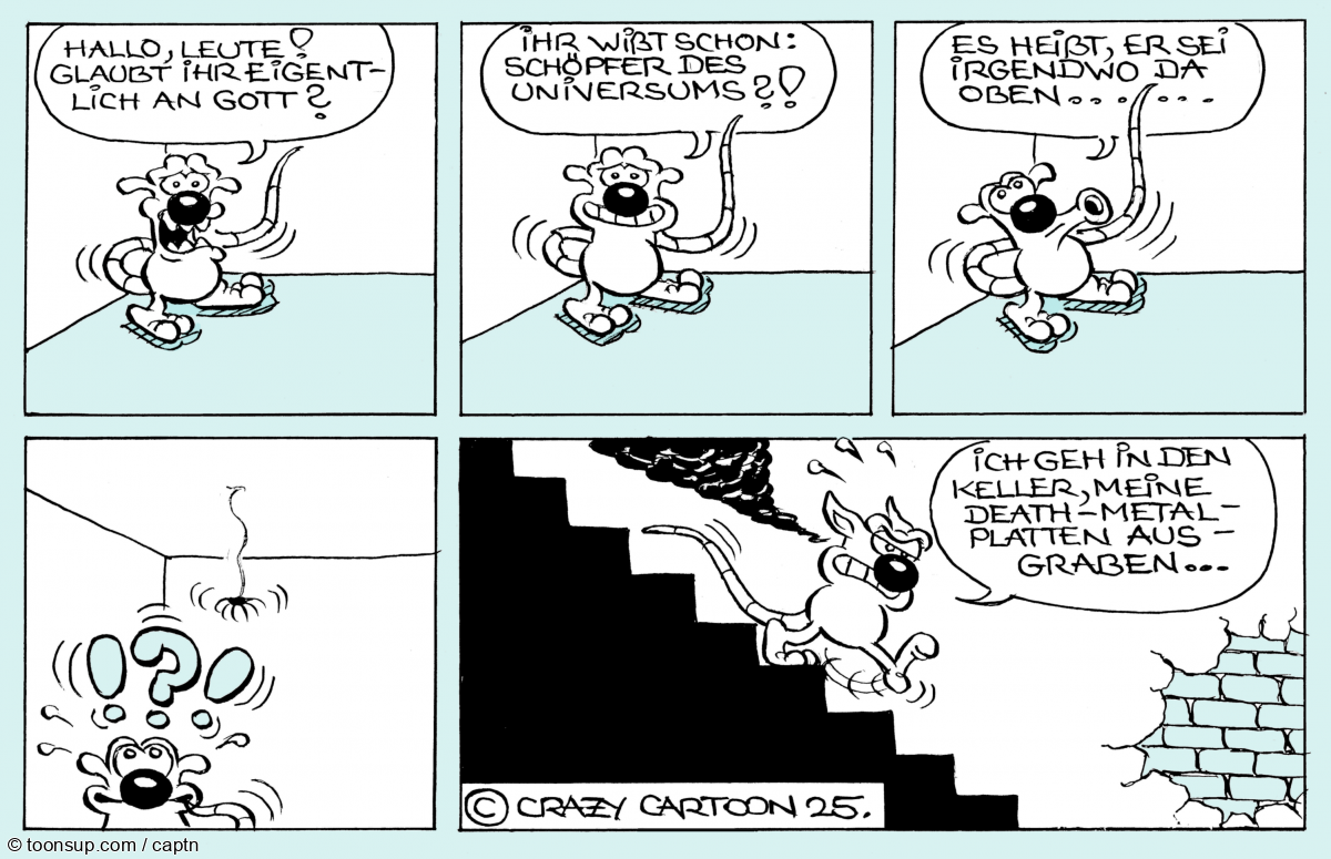Comic: Hugo und der liebe Gott- Teil1 1