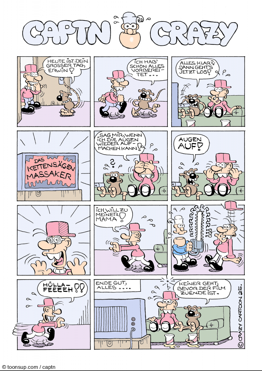 Comic: Erwins grosser Tag 1