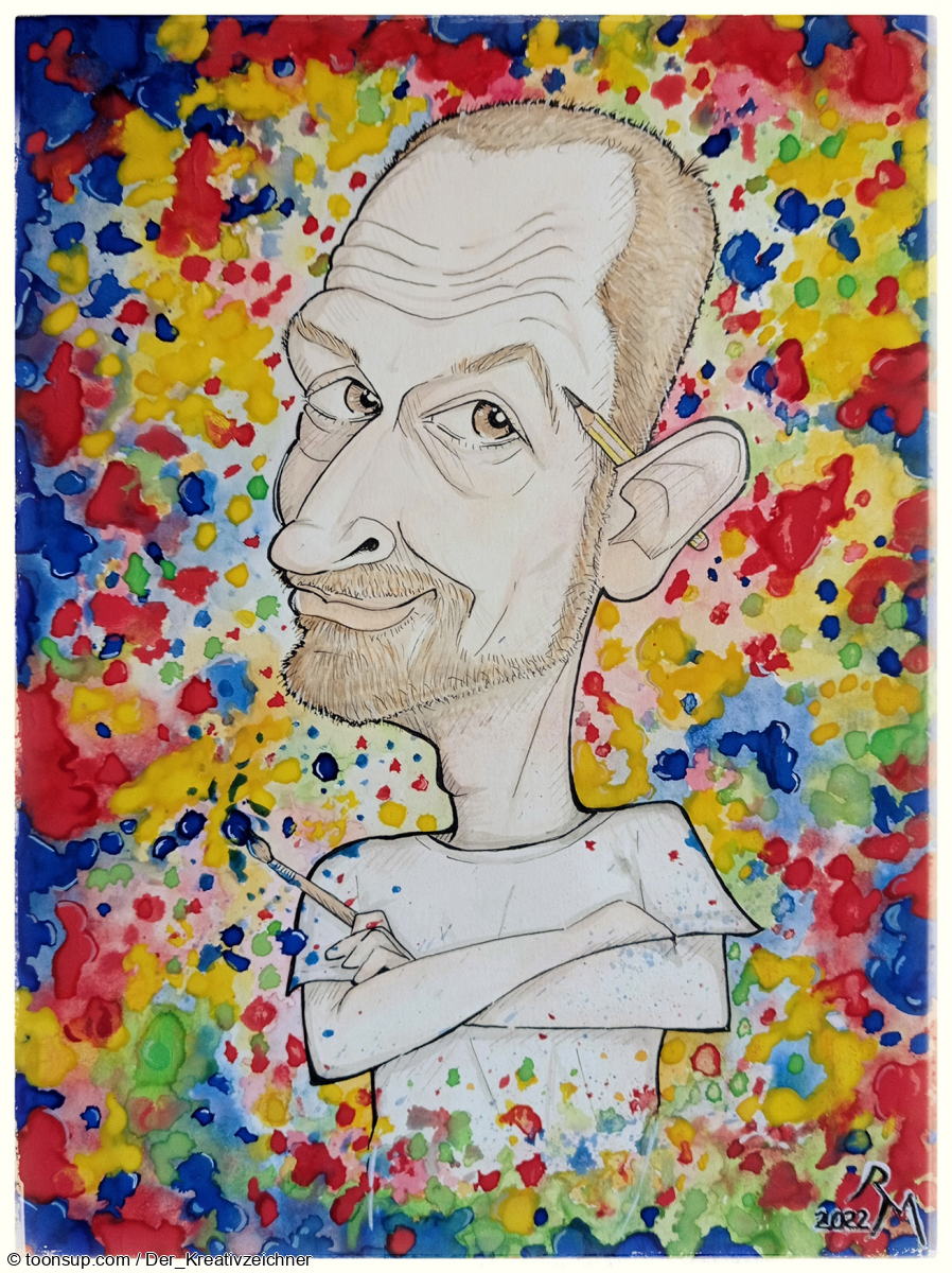 Karrikatur: Selfie 1