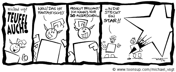 Cartoon: Teufel Auch! 'Star' 1