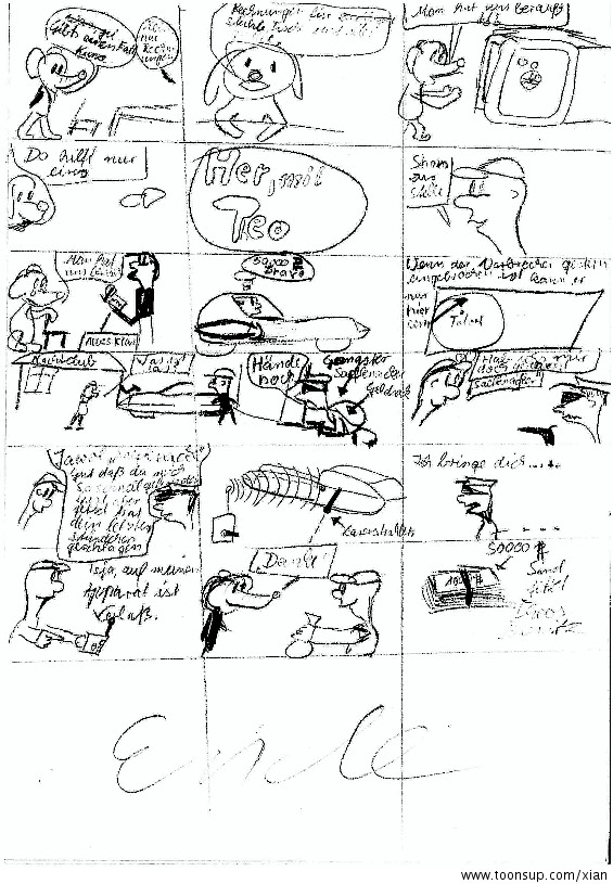 Cartoon: Ein Fall für Theo 1