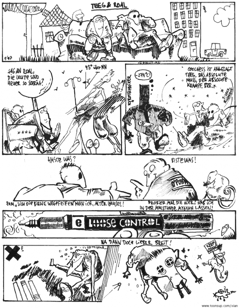 Cartoon: Teeg & Roal 1