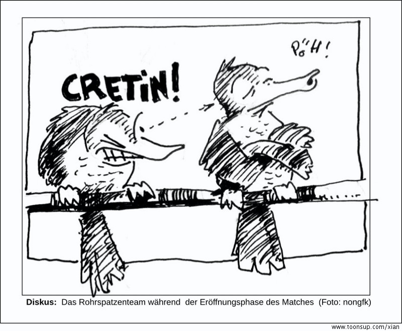 Cartoon: Discus 1