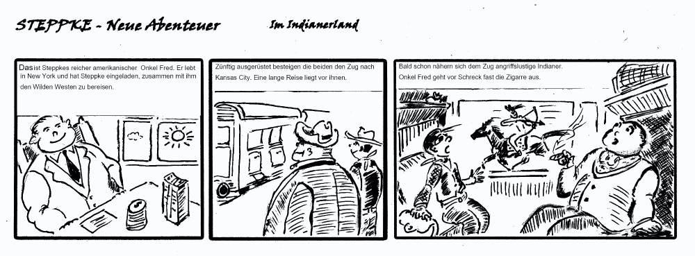 Comic: Steppke Im Indianerland 1