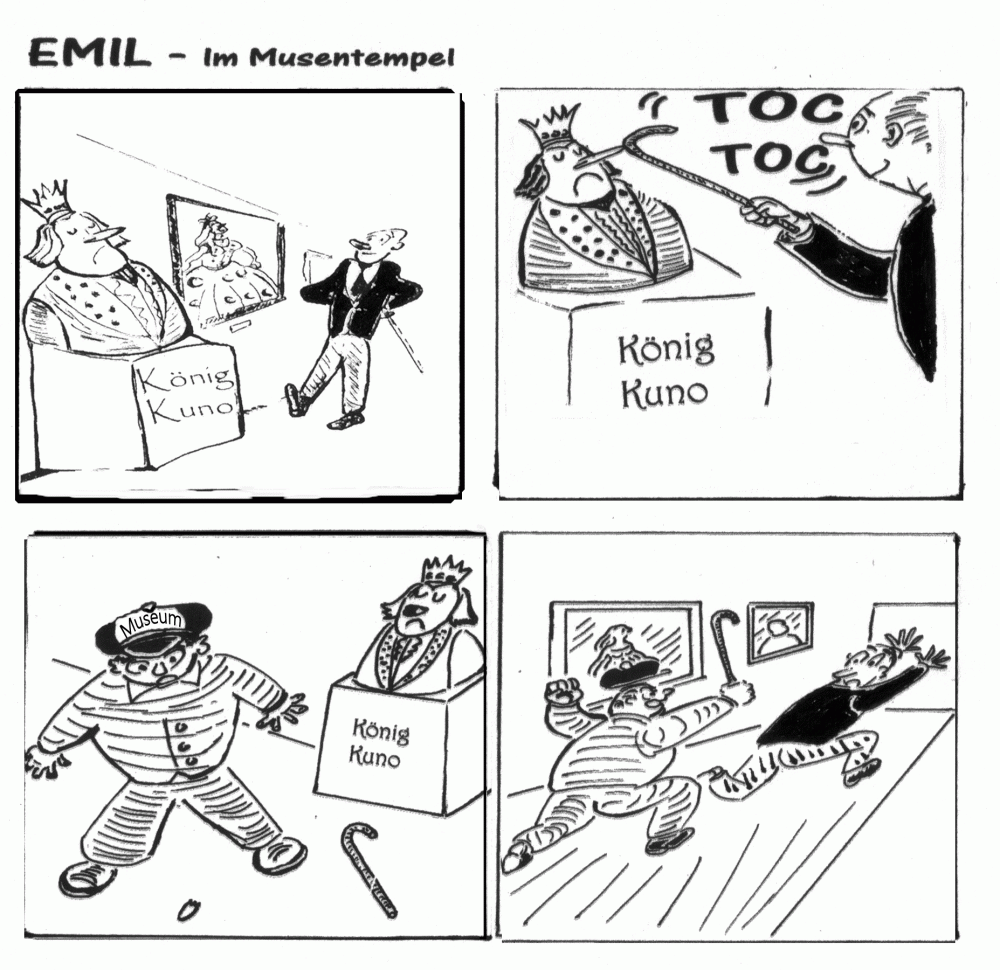 Comic: Emil - Im Musentempel 1