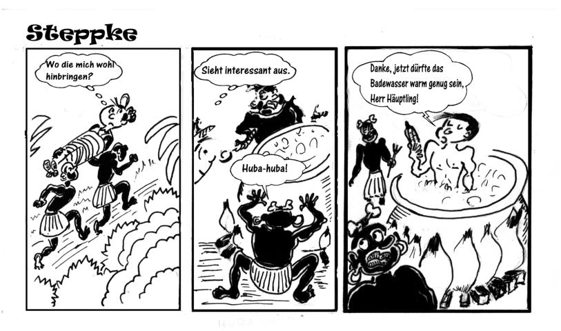 Comic: Steppke - Kannibalen 1
