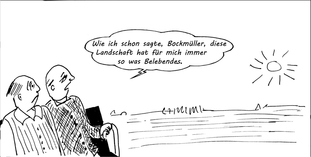 Cartoon: Aufregend 1