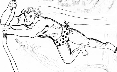 Illustration: Dschungelheld 1