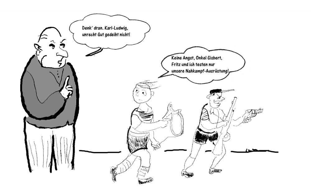 Cartoon: Kindermund 1