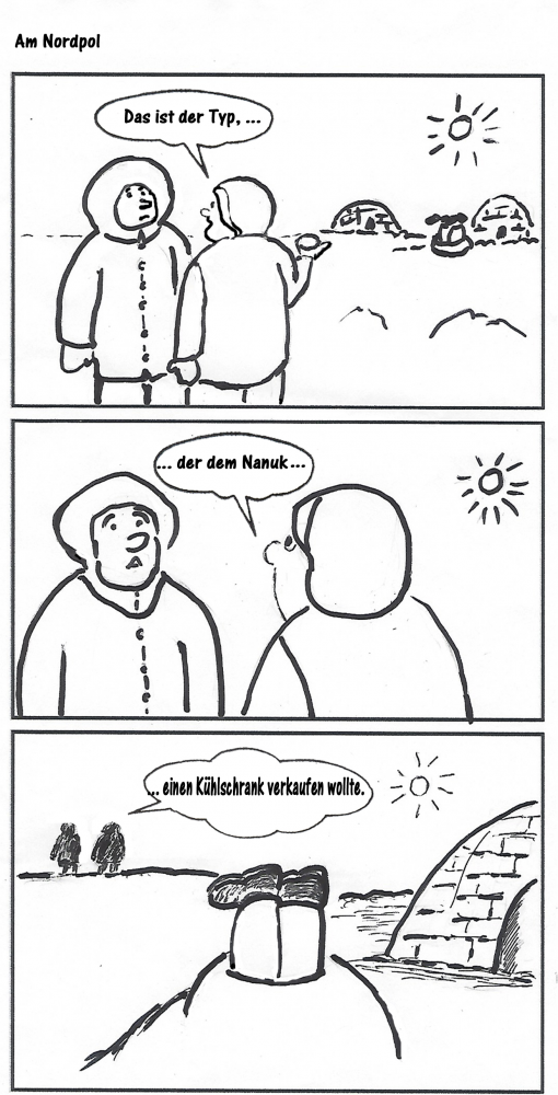 Comic: Am Nordpol 1
