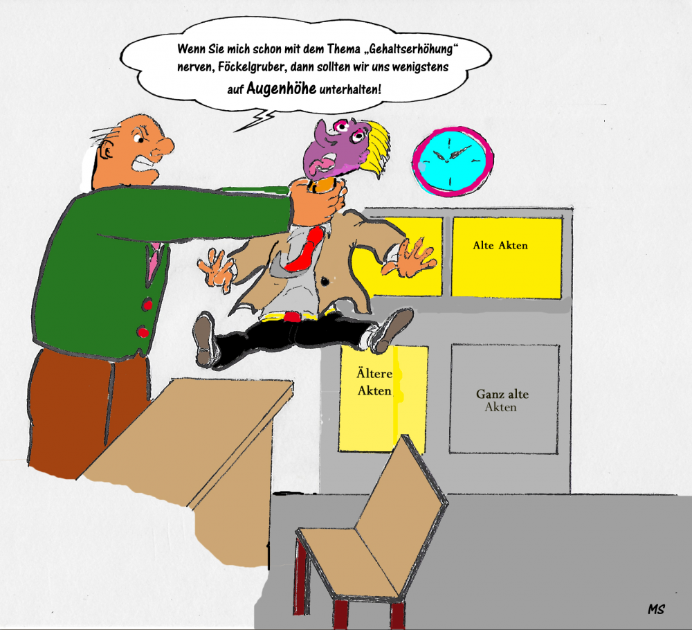 Cartoon: Chefetage 1