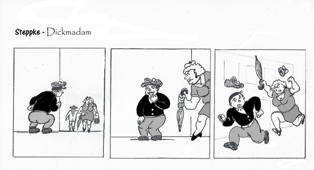 Comic: Steppke -Dickmadam 1
