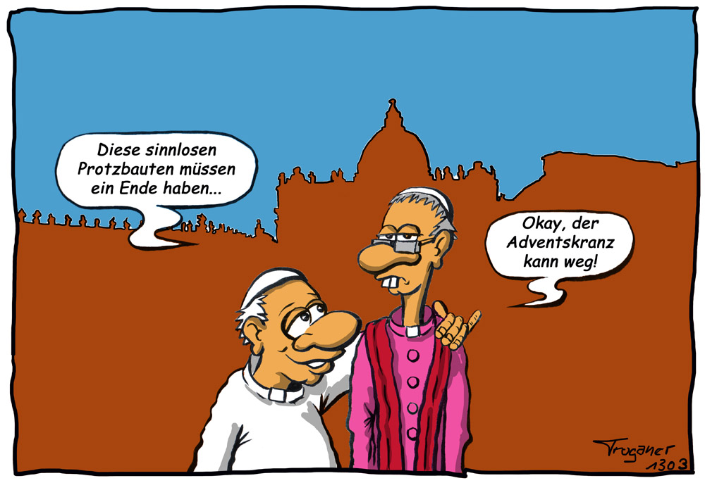Cartoon: Neues aus Rom 1