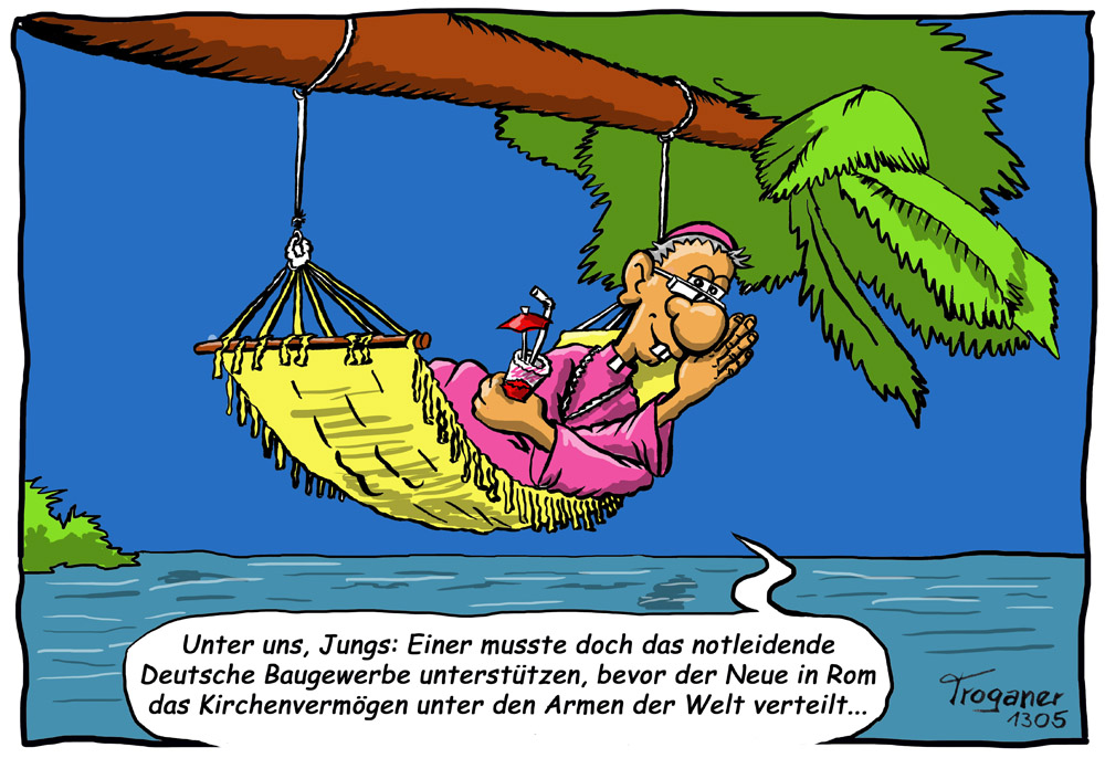 Cartoon: Der gute Hirte aus Limburg 1