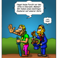 Kurz vor der großen Schlacht