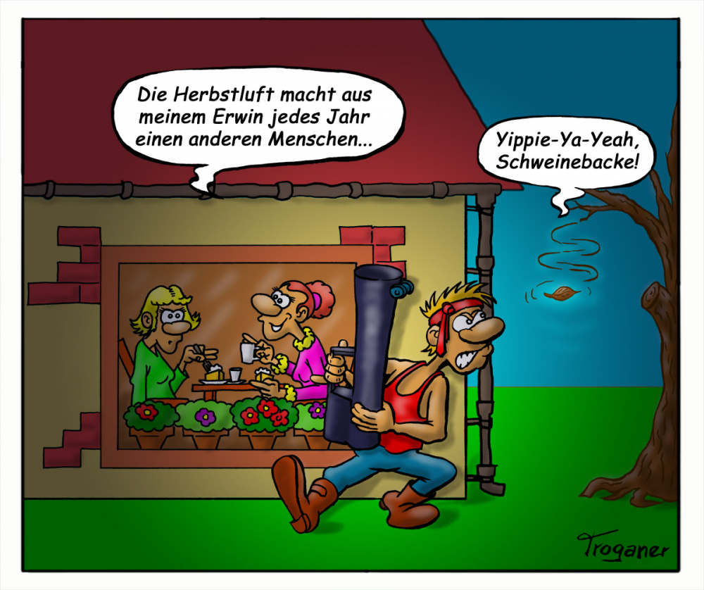 Cartoon: Die Verwandlung 1
