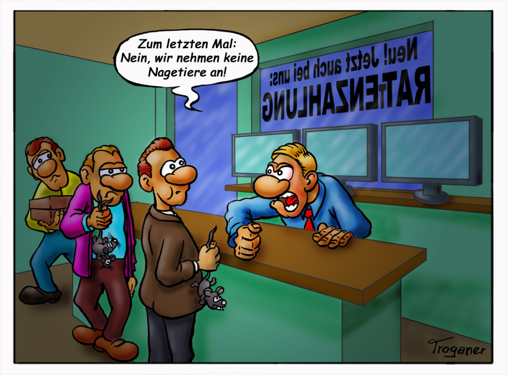 Cartoon: Zahlungsart 1