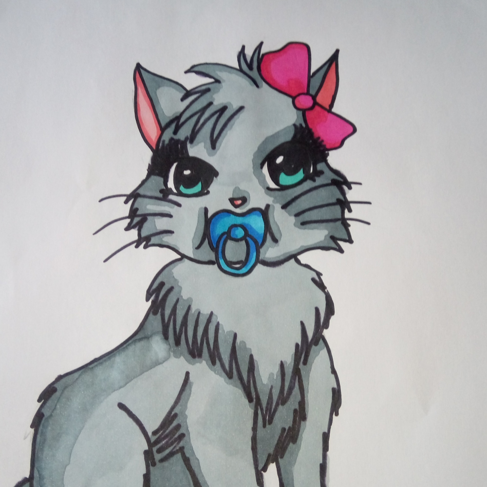 Illustration: Baby katze 1
