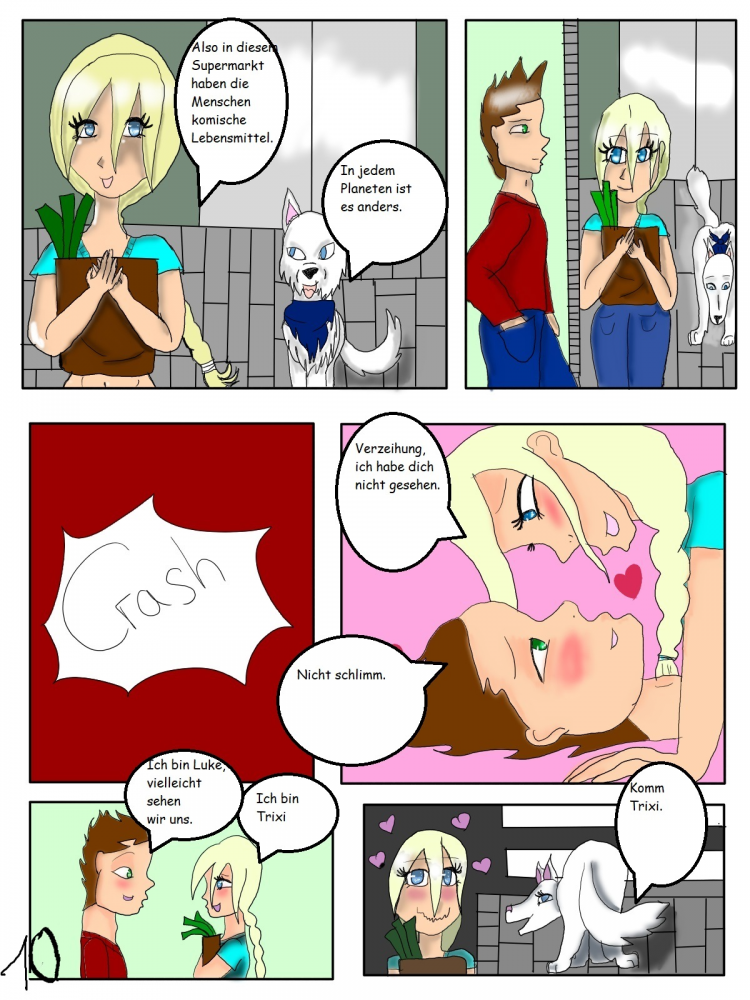Comic: Die Elementengirls  Part 1 Seite 8- 23 3