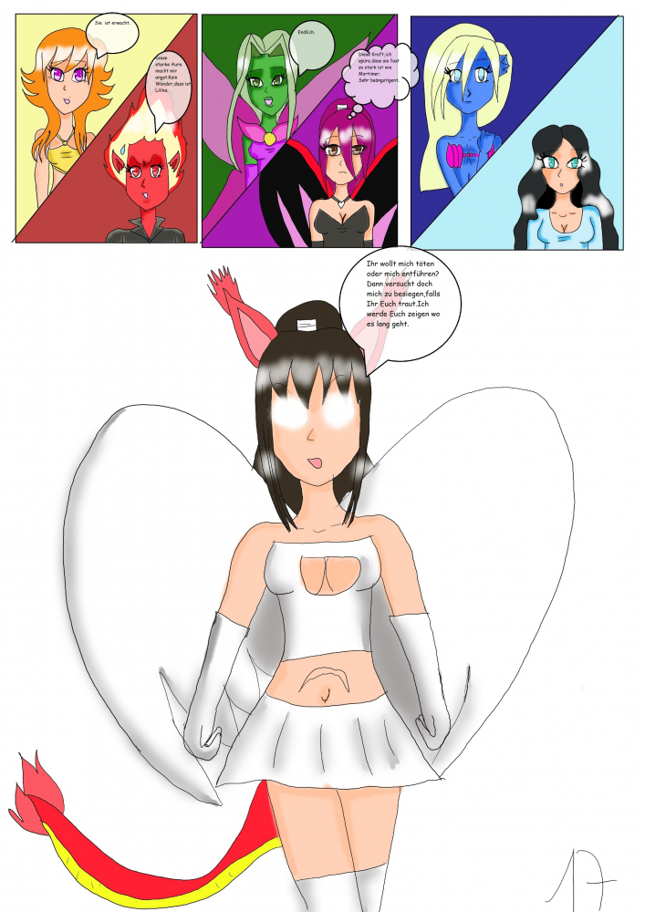 Comic: Die Elementengirls  Part 1 Seite 8- 23 10