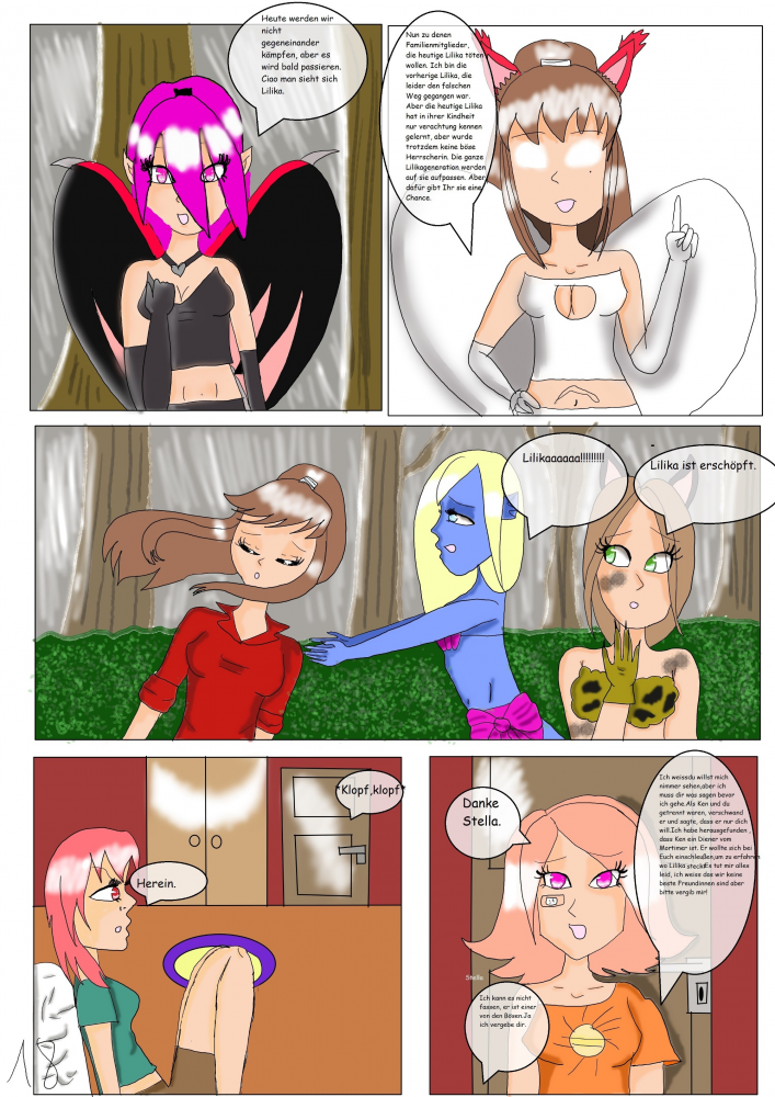 Comic: Die Elementengirls  Part 1 Seite 8- 23 11
