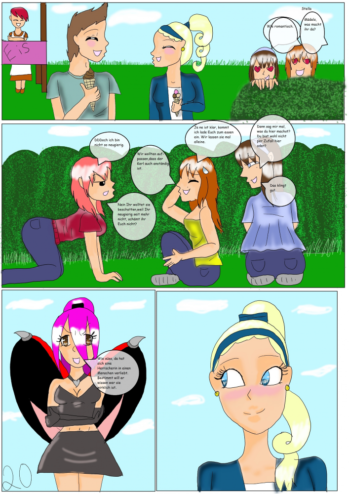 Comic: Die Elementengirls  Part 1 Seite 8- 23 13