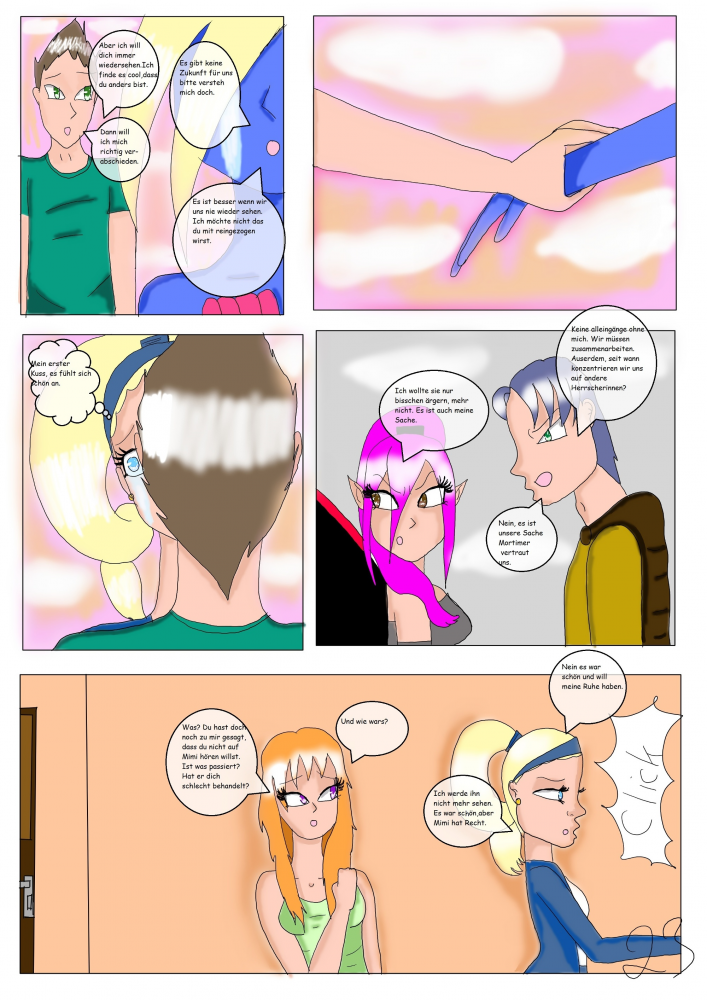 Comic: Die Elementengirls  Part 1 Seite 8- 23 16