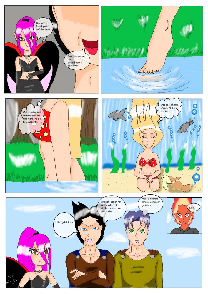 Comic: Die Elementengirls Part 1 Seite 24-30 3