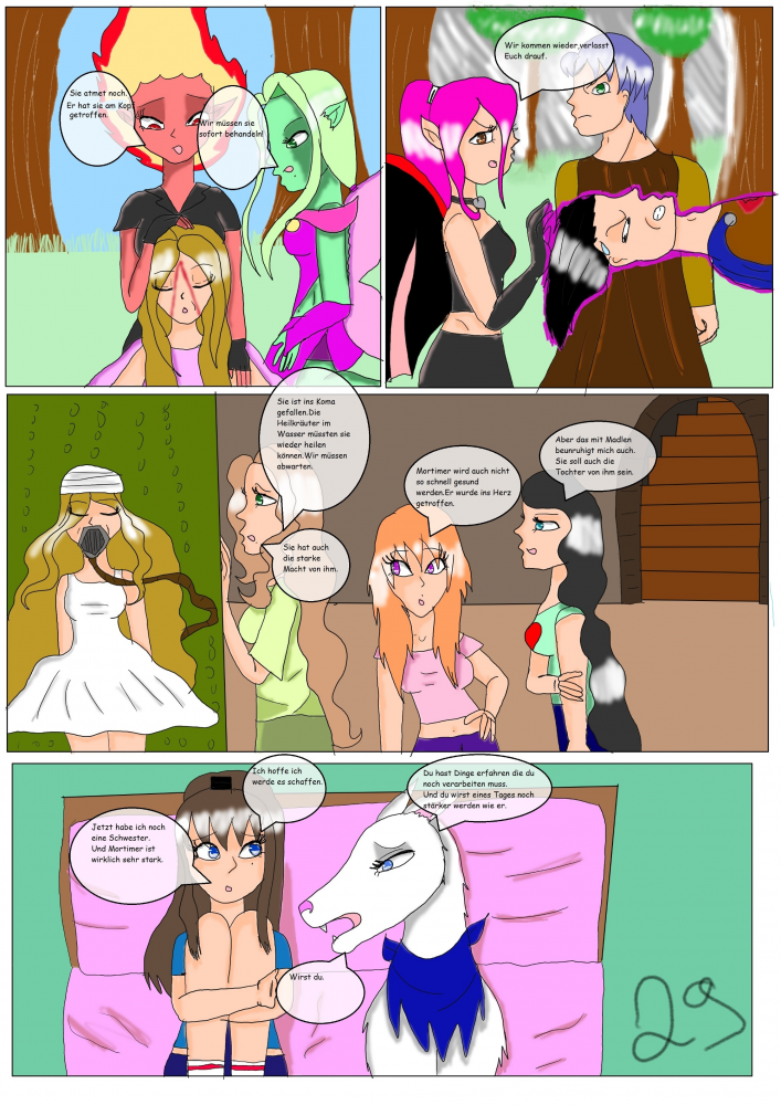 Comic: Die Elementengirls Part 1 Seite 24-30 6